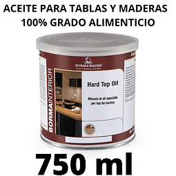 Top Oil 100% grado alimenticio para Maderas y Encimeras 750 ML