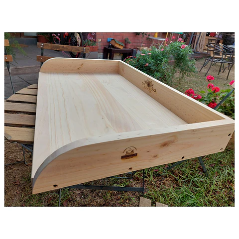 Tabla de Amasar 75 x 45 cms Artesanal Pino Radiata Jumbo 