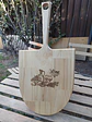 Tabla Pizza Grande 50 x 30 cm tratada grado alimenticio 100% Top Oil - Miniatura 1