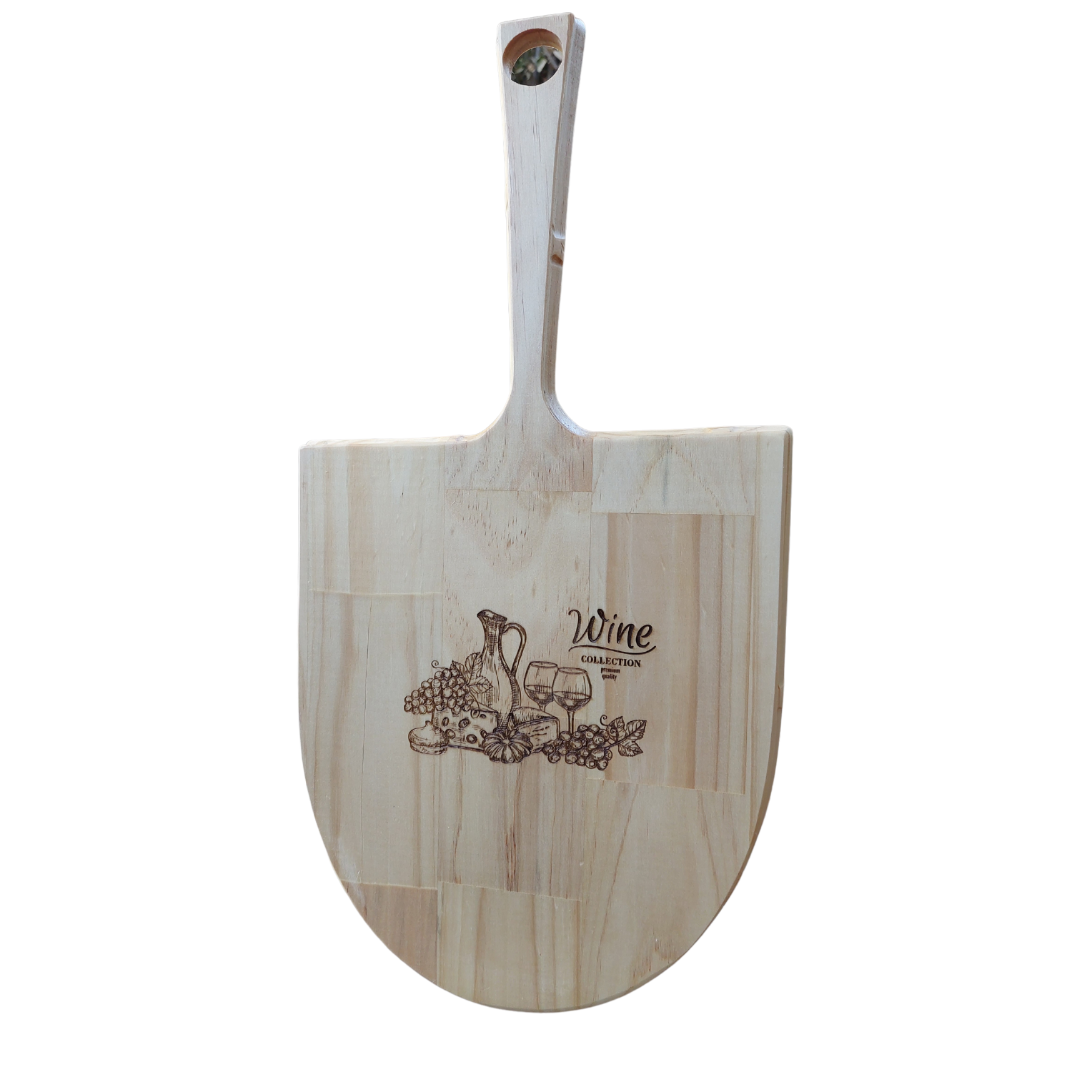 Tabla Pizza Grande 50 x 30 cm tratada grado alimenticio 100% Top Oil 5