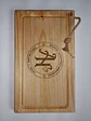 Pack 6 platos madera 40 x 23 centímetros con logo cliente - Miniatura 2