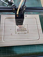 Plato Madera Pack 6 Unidades con Logo del Cliente  30 x 23 Centímetros Curados 100% grado alimenticio - Miniatura 3