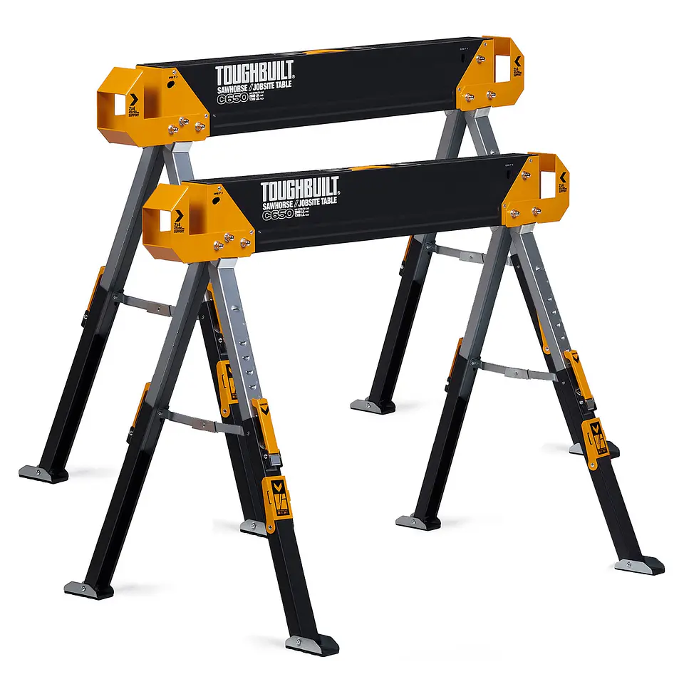 PACK DE 2 CABALLETES MESA DE TRABAJO TOUGHBUILT TB-C650 1