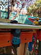 Placa Inserción Mesa Router o Fresadora Instalada en TERCIADO MASTER O MELAMINA NEGRA  15mm ( no incluye Router ) Se puede utilizar en la mayoría de las fresadoras de palma. - Miniatura 3
