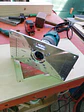 Placa Inserción Mesa Router o Fresadora Instalada en TERCIADO MASTER O MELAMINA NEGRA  15mm ( no incluye Router ) Se puede utilizar en la mayoría de las fresadoras de palma. - Miniatura 5