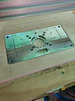 Placa Inserción Mesa Router o Fresadora Instalada en TERCIADO MASTER O MELAMINA NEGRA  15mm ( no incluye Router ) Se puede utilizar en la mayoría de las fresadoras de palma. - Miniatura 7