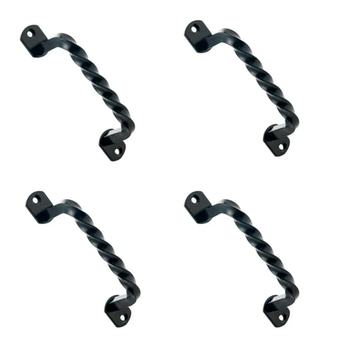 Manillas Fierro forjado 16 cm Pack 4 unidades