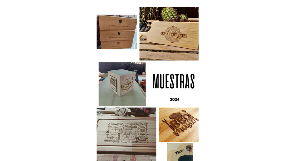 Letreros y Grabados en CNC  Laser y Router Personalizados Cartelería en Madera grabada  6