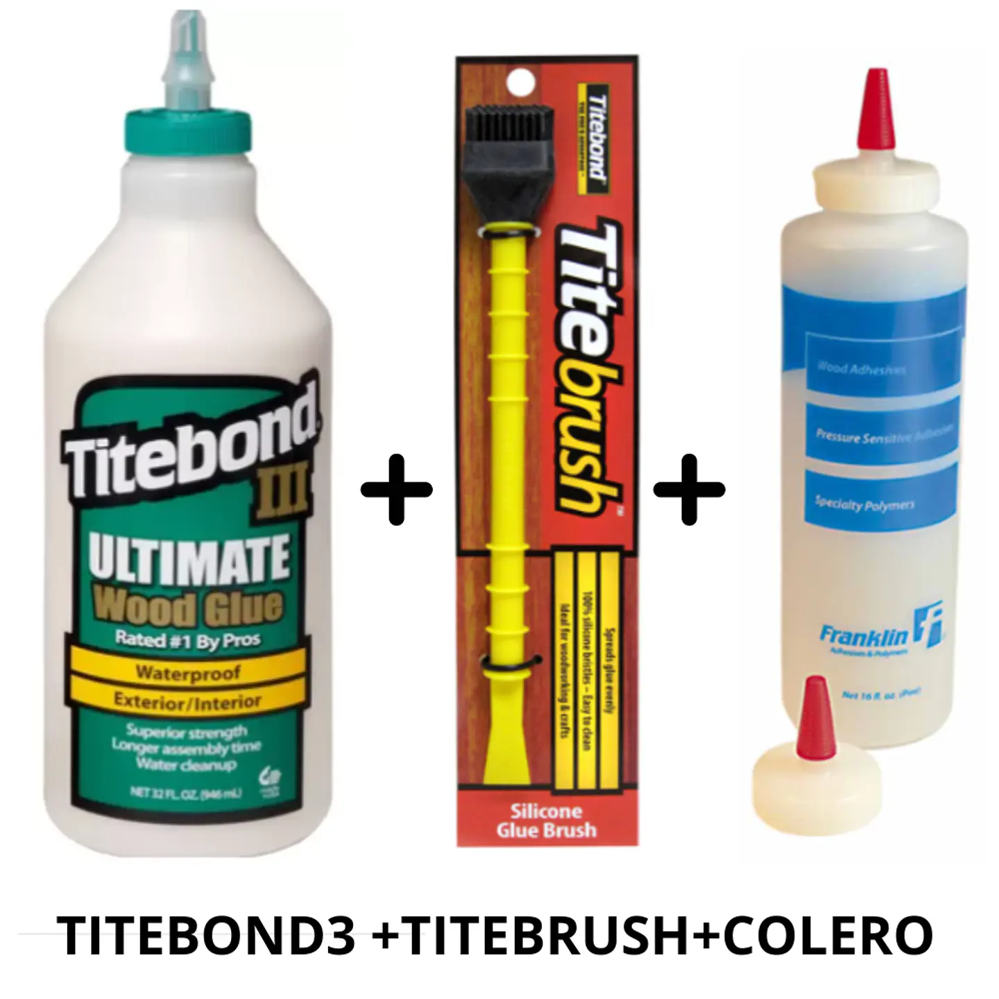 PACK TITEBOND 3 946 ml MAS TITEBRUSH Y COLERO 1