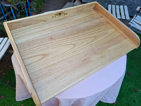 Tabla Amasar Madera Nativa ( KIRI ) 65 x 45 cms Top OIl 100% Grado Alimenticio