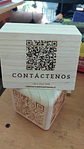 Cubo de Madera con Código QR - Miniatura 22
