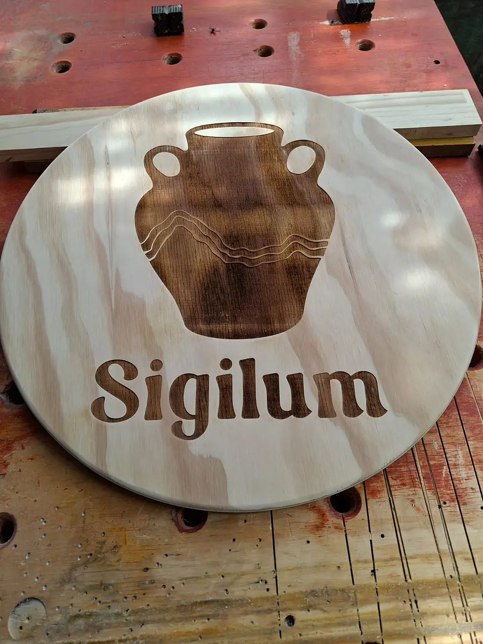 Cubo de Madera con Código QR 30