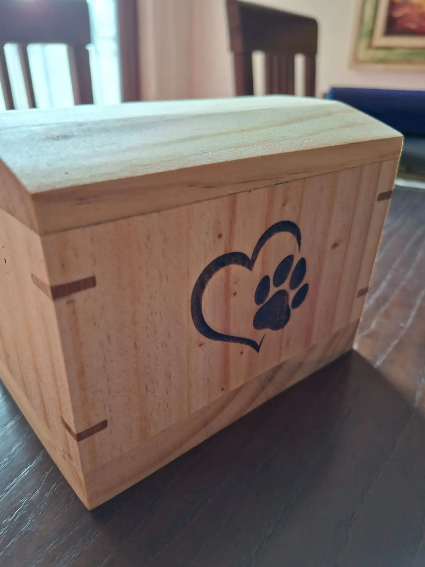 Cubo de Madera con Código QR 31