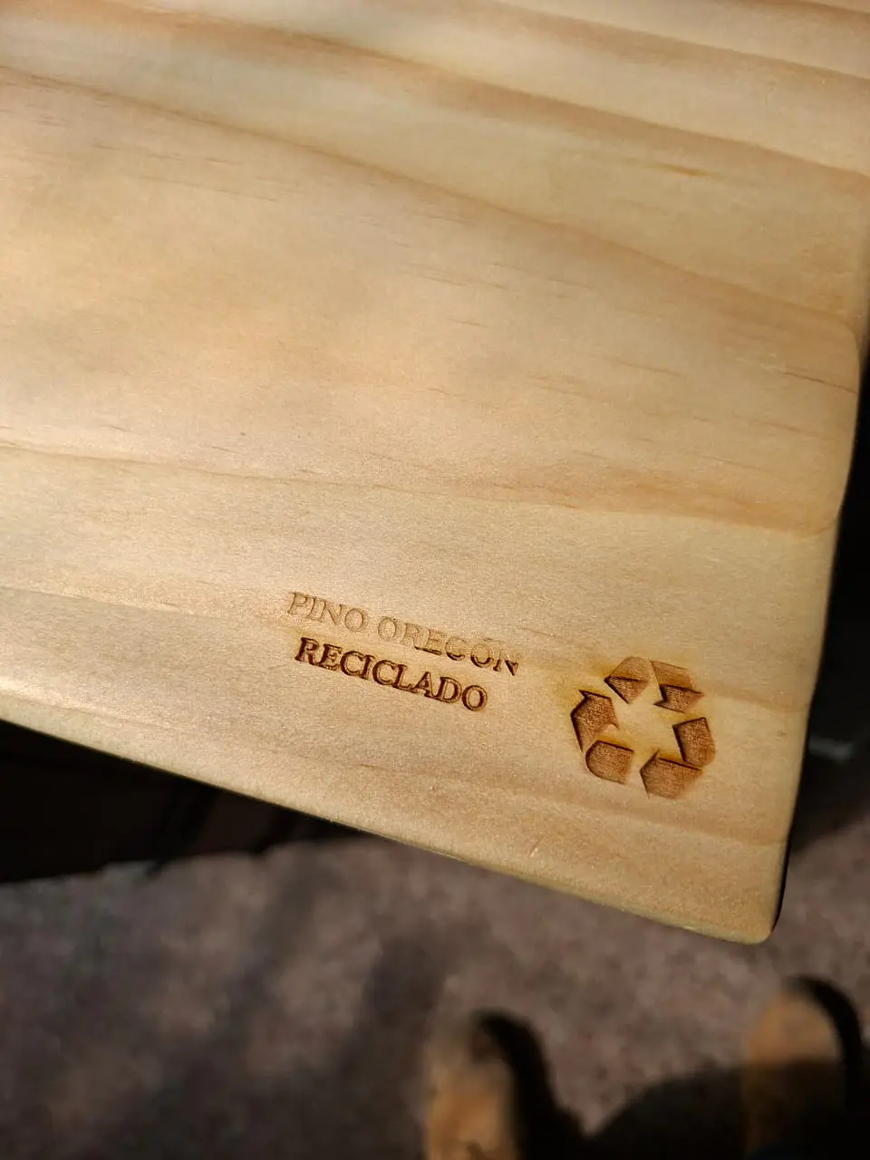 Cubo de Madera con Código QR 34