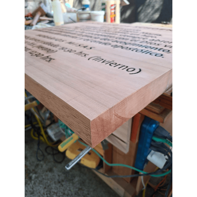 Cubo de Madera con Código QR