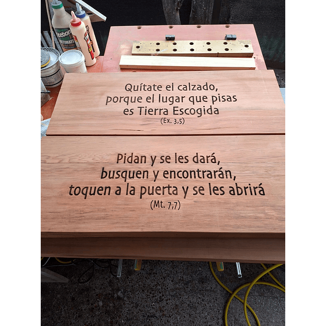 Letreros y Grabados en CNC  Laser y Router Personalizados Cartelería en Madera grabada 