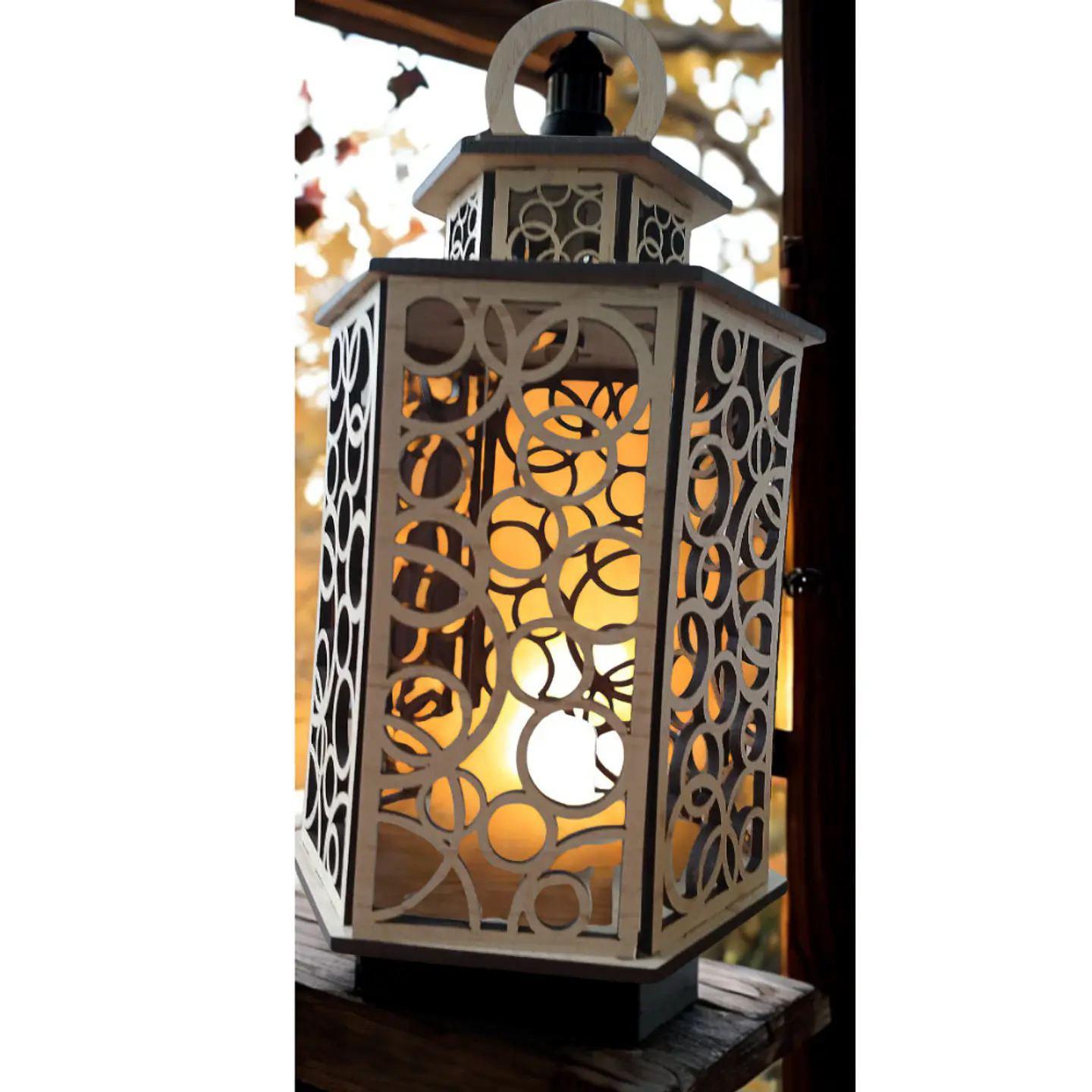  Farol De Vela De Estilo Vintage, Decoración Del Hogar 7