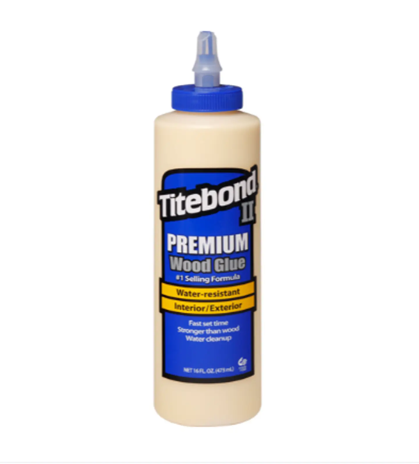 Titebond II Cola Fría Profesional para Madera 473ml 1
