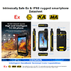 CELULAR INTRINSECO ATEX IP68  RUGGED 4G ANTIEXPLOSIONES 