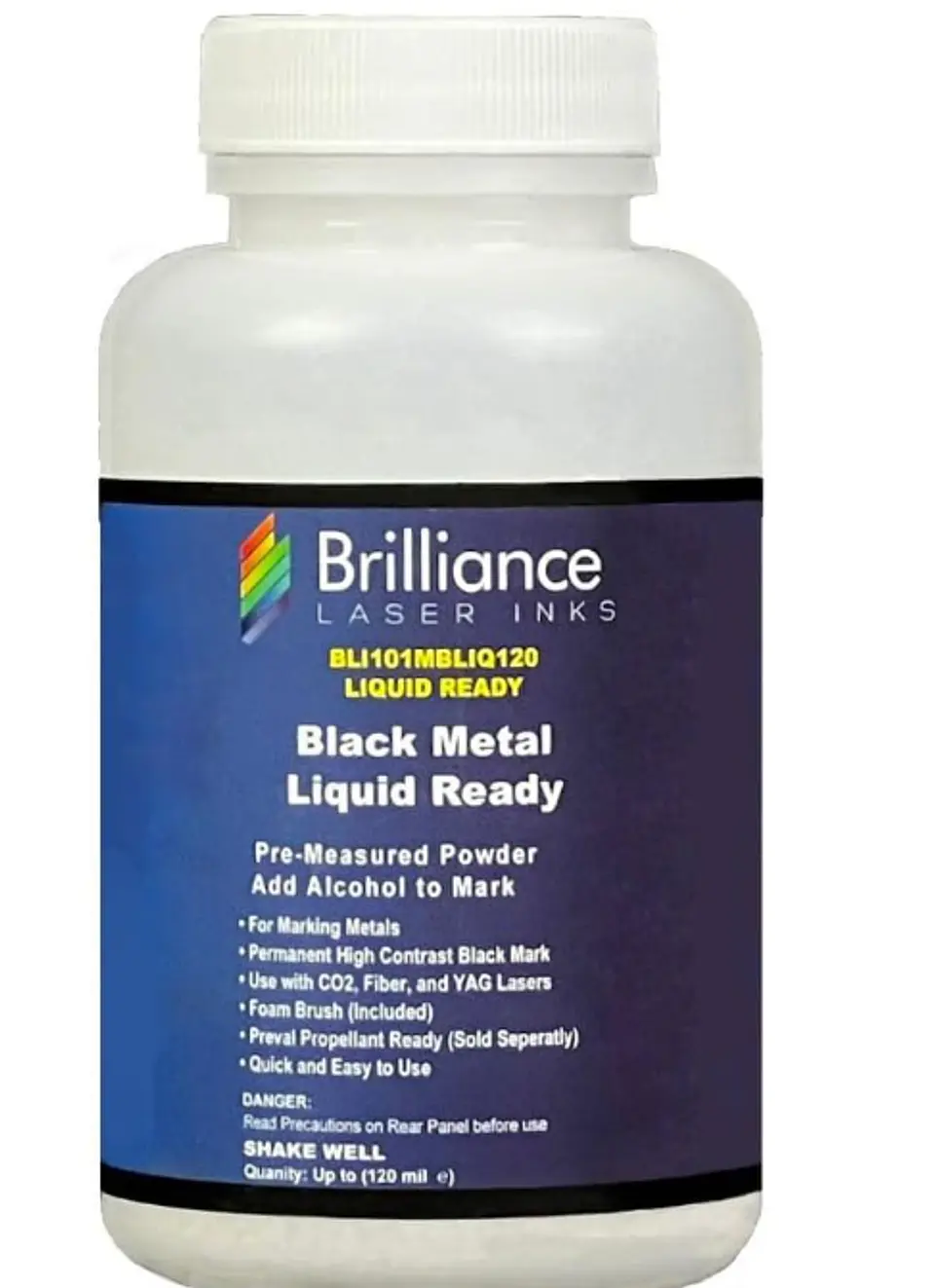 KIT POLVO GRABADO LASER CO2  BRILLIANCE- FIBRA - YAG - DIODO  POLVO CON PINCEL 1