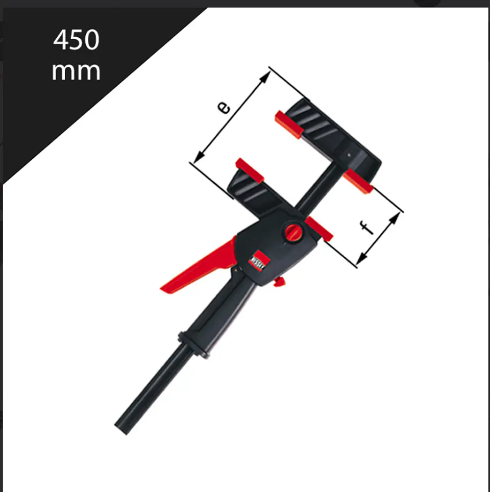 Bessey Prensa Rápida para Madera DuoKlamp 450mm Bessey 1