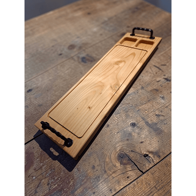 Tablas Asado y Picoteo  Premium Pino Oregón Reciclado ( Tablas largas y gruesas )