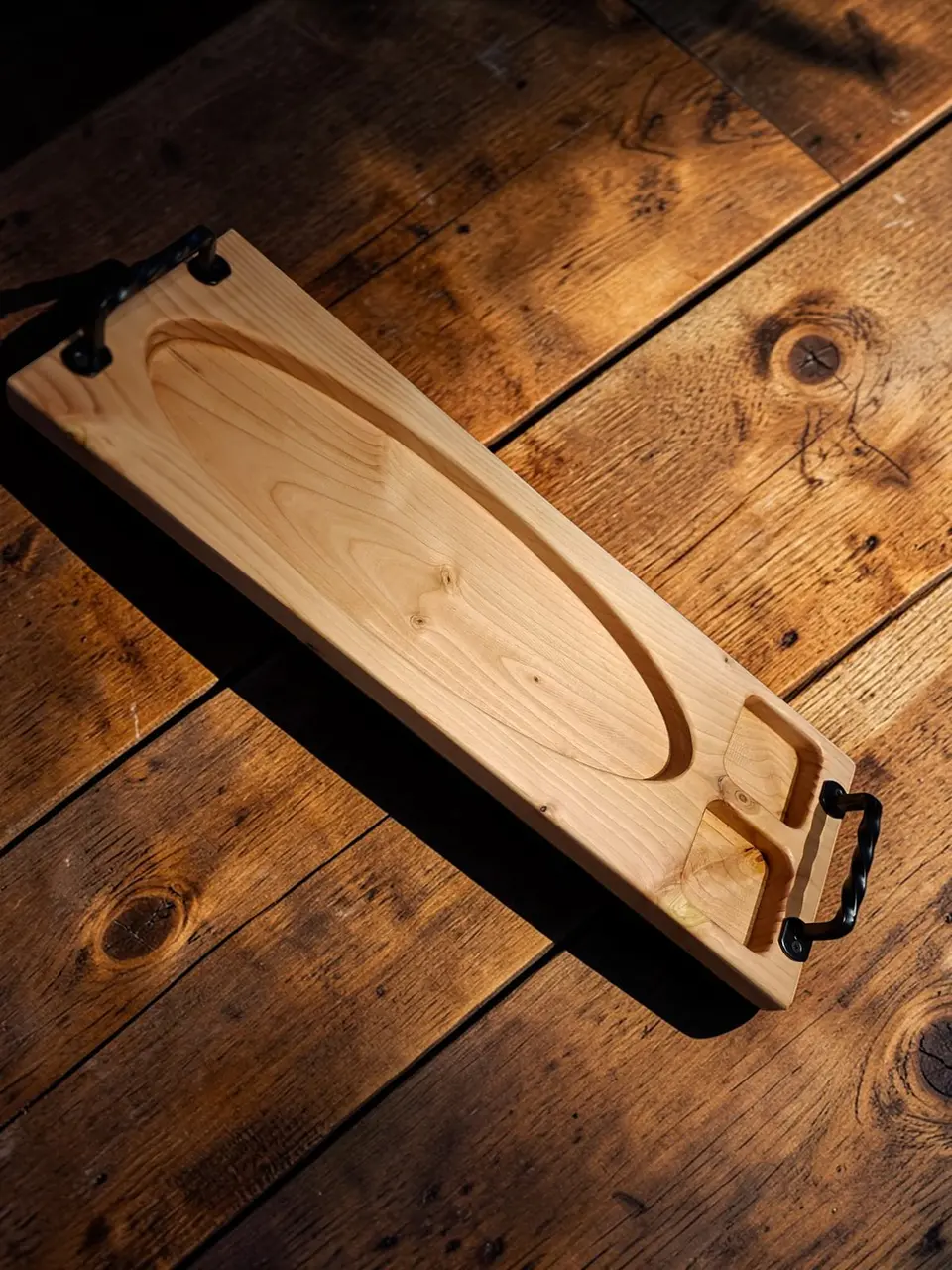 Tablas Asado y Picoteo  Premium Pino Oregón Reciclado ( Tablas largas y gruesas ) 4