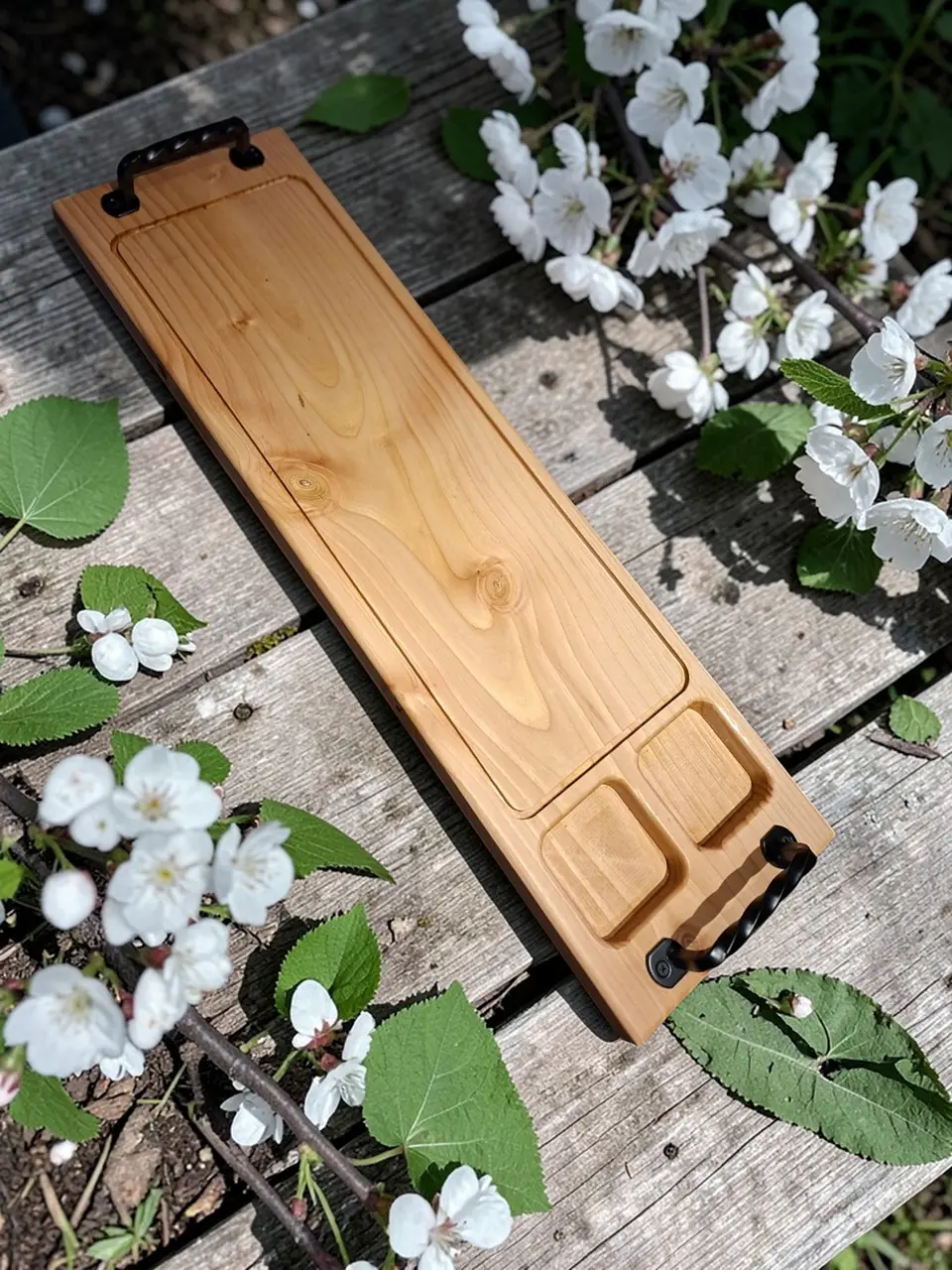 Tablas Asado y Picoteo  Premium Pino Oregón Reciclado ( Tablas largas y gruesas ) 7