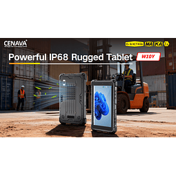TABLET CENAVA  WINDOWS INTEL I5  8GB RAM 256 SSD RUGGED IP68 10,1 PULG.  ATEX ZONA II