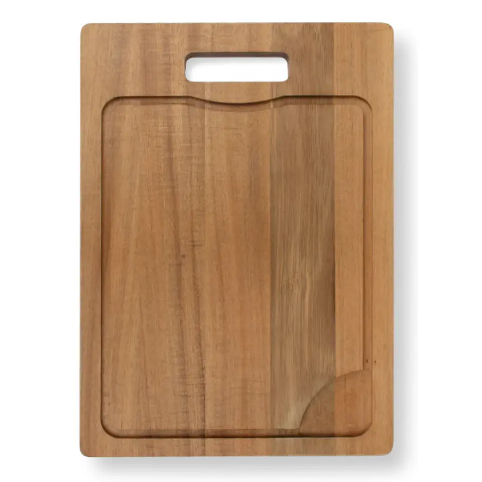 TABLA ASADOS MADERA ACACIA DE 45 CMS LARGO X 30  ANCHO 15 mm  GRABADA LASER 3