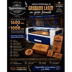 GRABADO Y CORTE LASER GRANDES FORMATOS