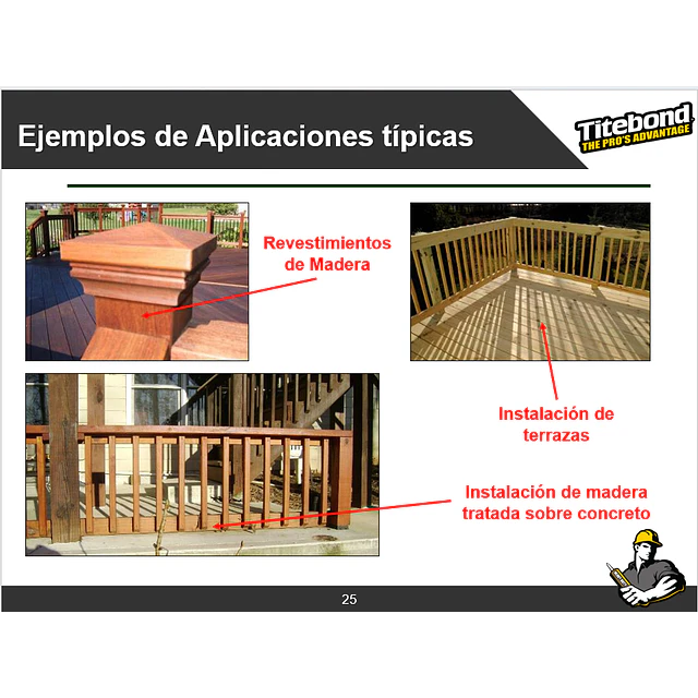 Adhesivo Montaje Titebond Provantage Heavy Duty 283g