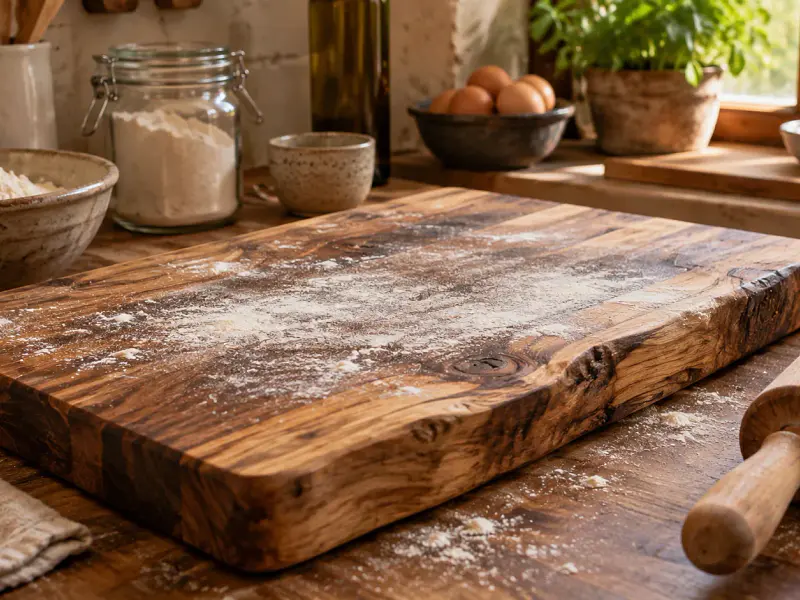 Tabla de Amasar de Madera: Por Qué la Versión Artesanal Chilena Supera a las Industriales