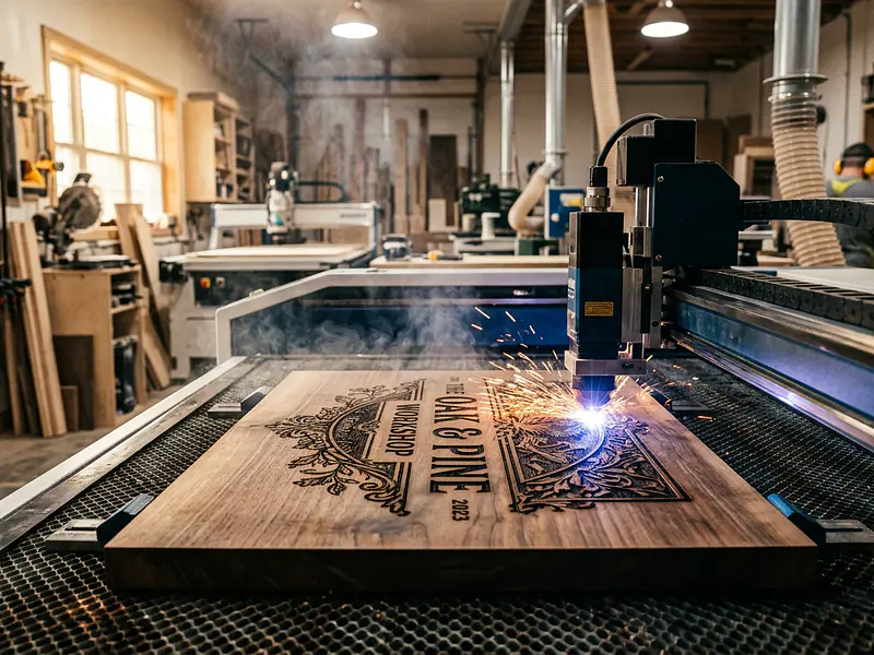 Grabado Láser en Madera: Precisión Artesanal para Empresas y Particulares