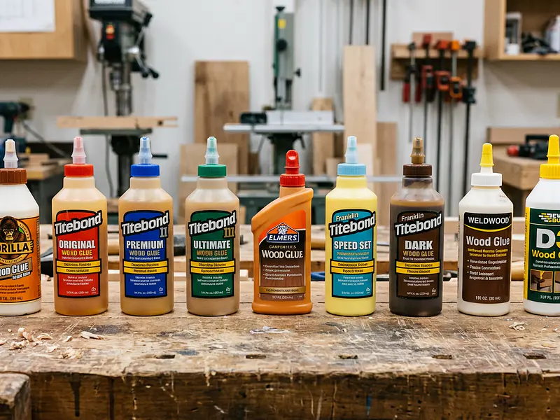 Titebond vs Otros Pegamentos para Madera: ¿Por Qué Titebond Gana la Comparativa?