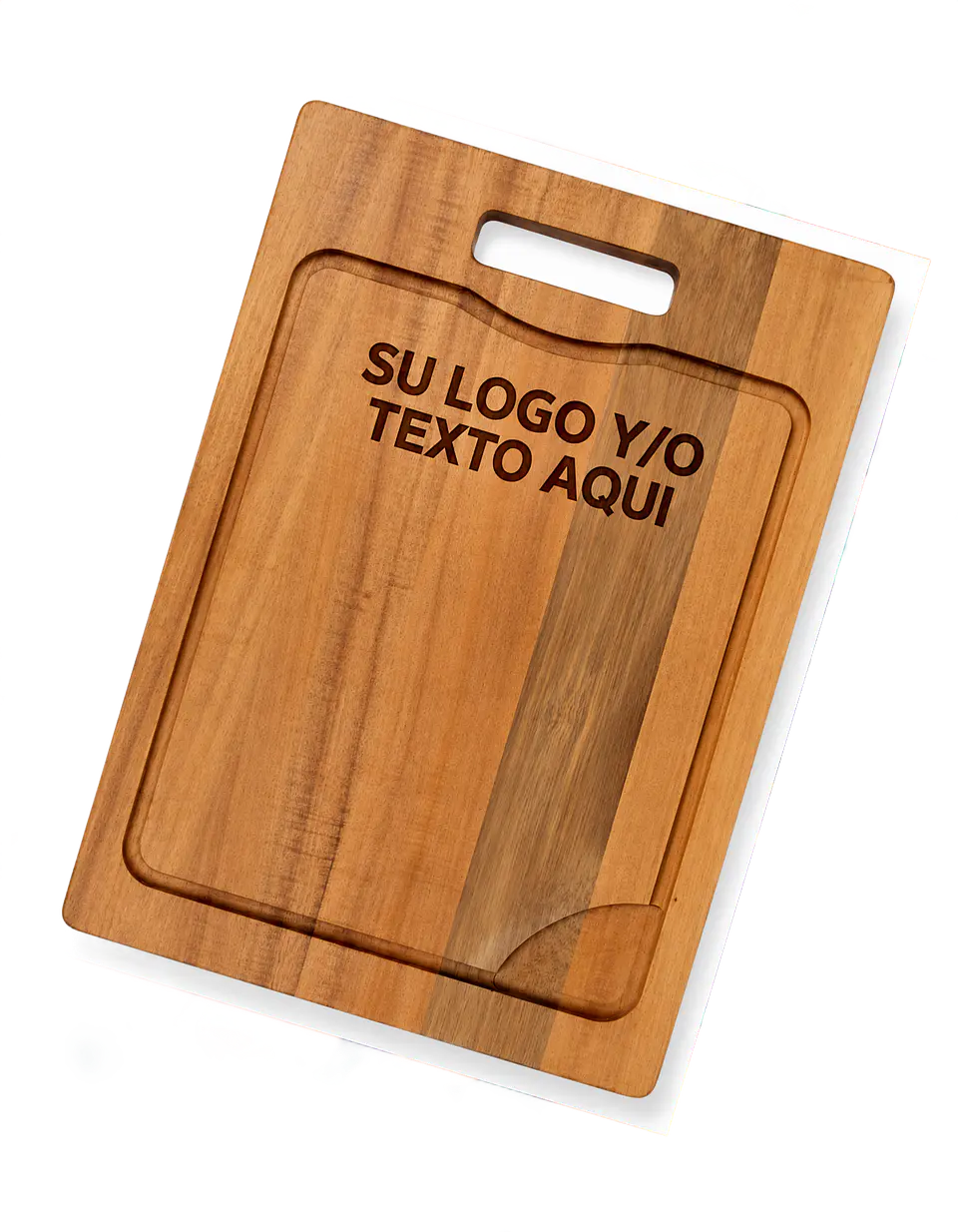 TABLA ASADOS MADERA ACACIA DE 45 CMS X 30 CMS ANCHO 15 mm GRABADA LASER 6