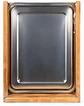 Tabla de Asado Acacia Con Bandeja Metálica 41,5 x 32 cm Personalizada grabada láser - Miniatura 2