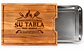 Tabla de Asado Acacia Con Bandeja Metálica 41,5 x 32 cm Personalizada grabada láser - Miniatura 4