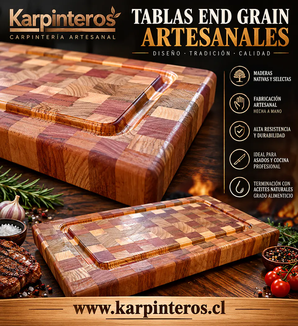 Tabla Asados End Grain  1