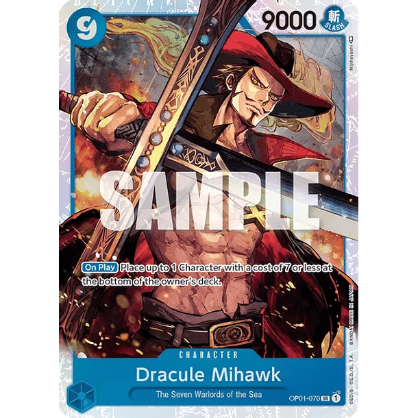 Dracule Mihawk (SR) - Romance Dawn (OP01) 