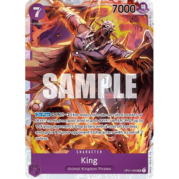 King (SR) - Romance Dawn (OP01) 