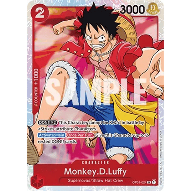 Monkey.D.Luffy (SR) - Romance Dawn (OP01) 