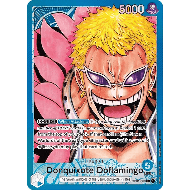 Donquixote Doflamingo (060) (Parallel) - Romance Dawn (OP01) 