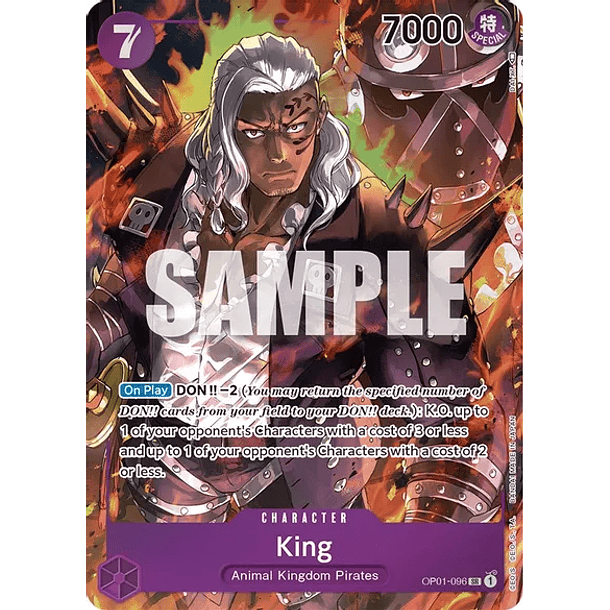 King (096) (Parallel) - Romance Dawn (OP01) 