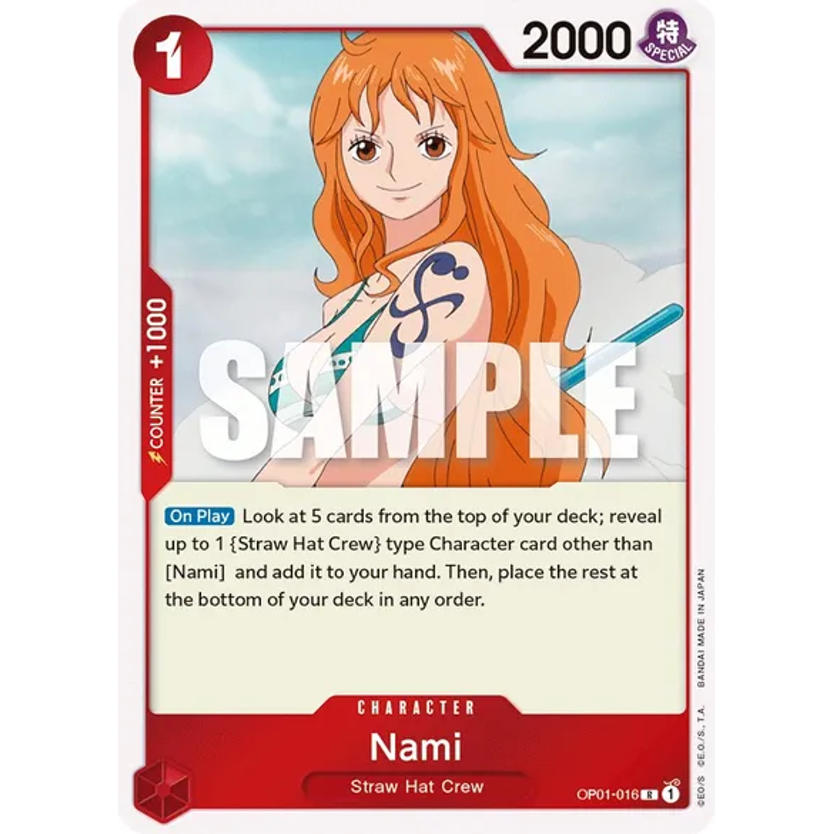 Nami Romance Dawn (OP01)