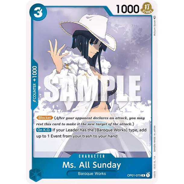 Ms. All Sunday - Romance Dawn (OP01) 