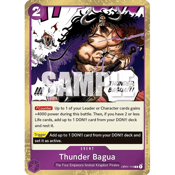 Thunder Bagua - Romance Dawn (OP01) 