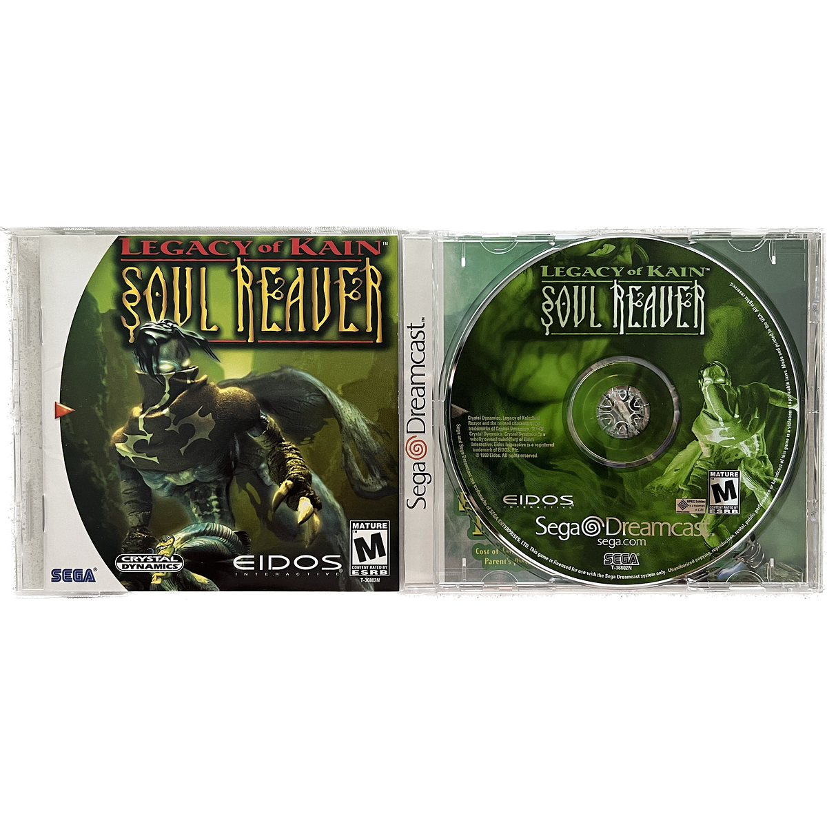 Legacy of Kain Soul Reaver 北米版 Dreamcast