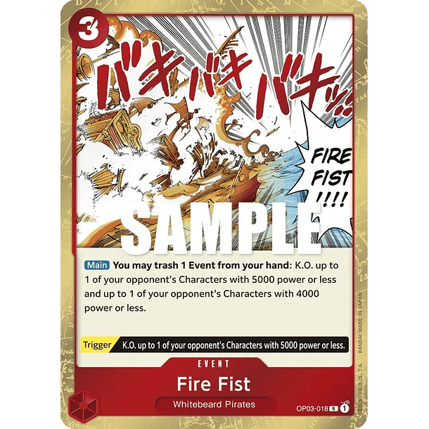 Fire Fist - Pillars of Strength (OP03) 