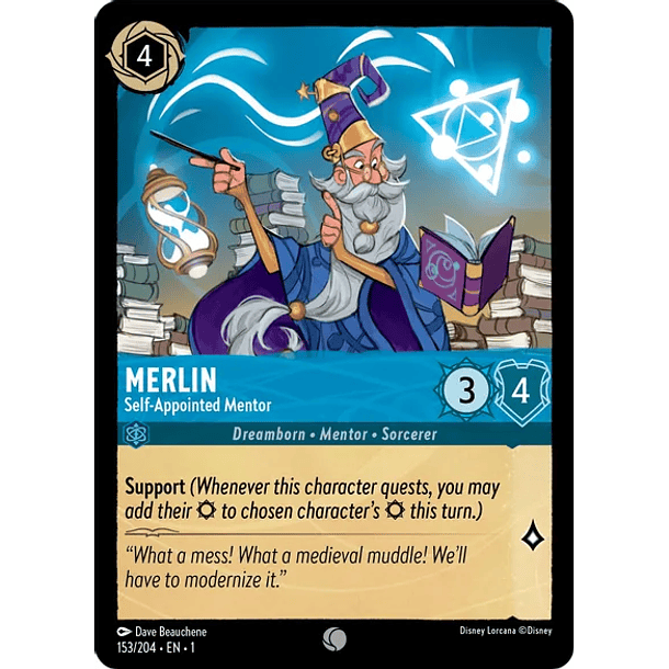 Merlin - Self-Appointed Mentor - The First Chapter 